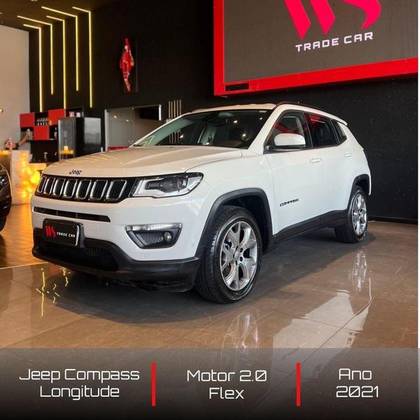 JEEP COMPASS 2.0 16V FLEX LONGITUDE AUTOMÁTICO